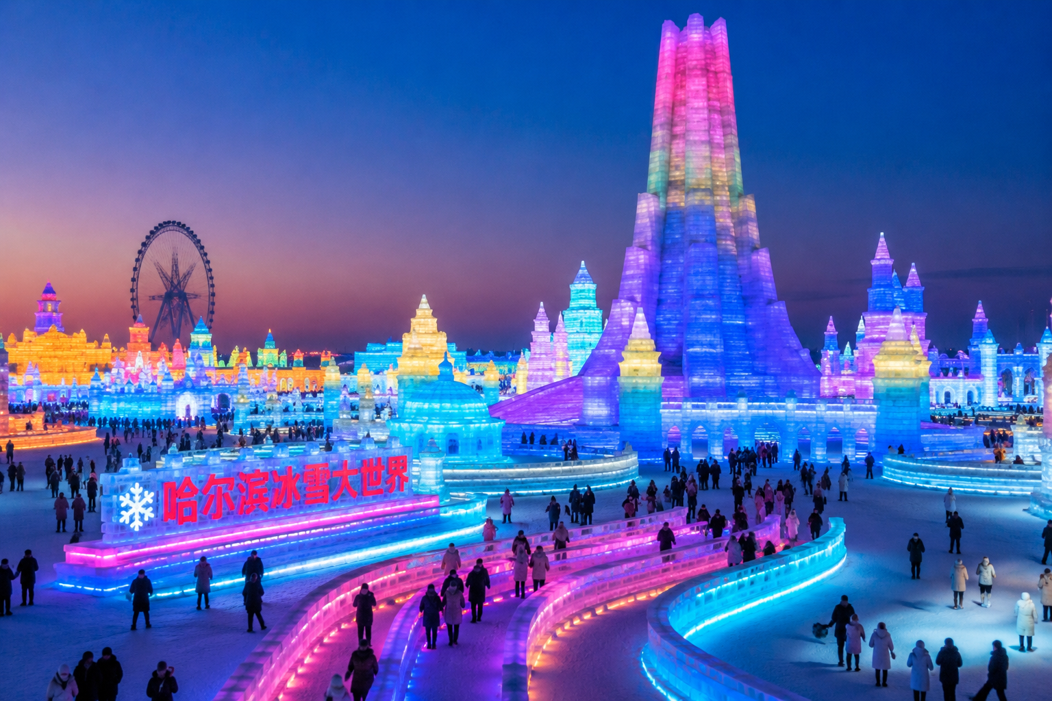 哈尔滨冰雪之旅